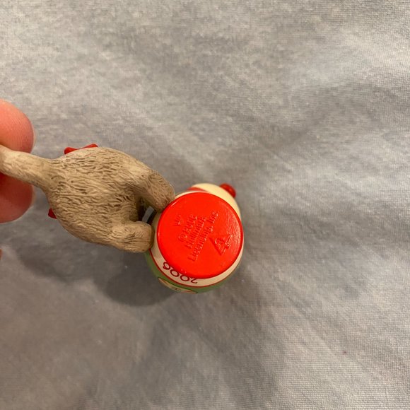 Hallmark Ornament Mischievous Kittens 8th in Series Grey Cat with Treat Jar 2006 - Picture 5 of 5